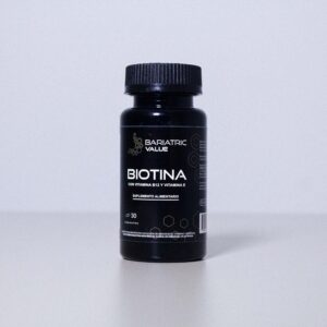Biotina con vitamina B12 y vitamina E