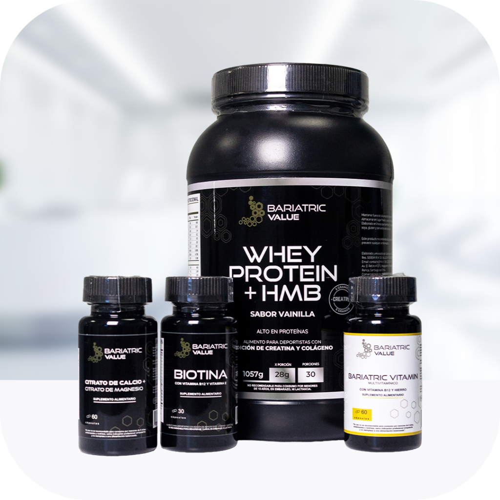 kit inicial pacientes bariatricos bariatric value
