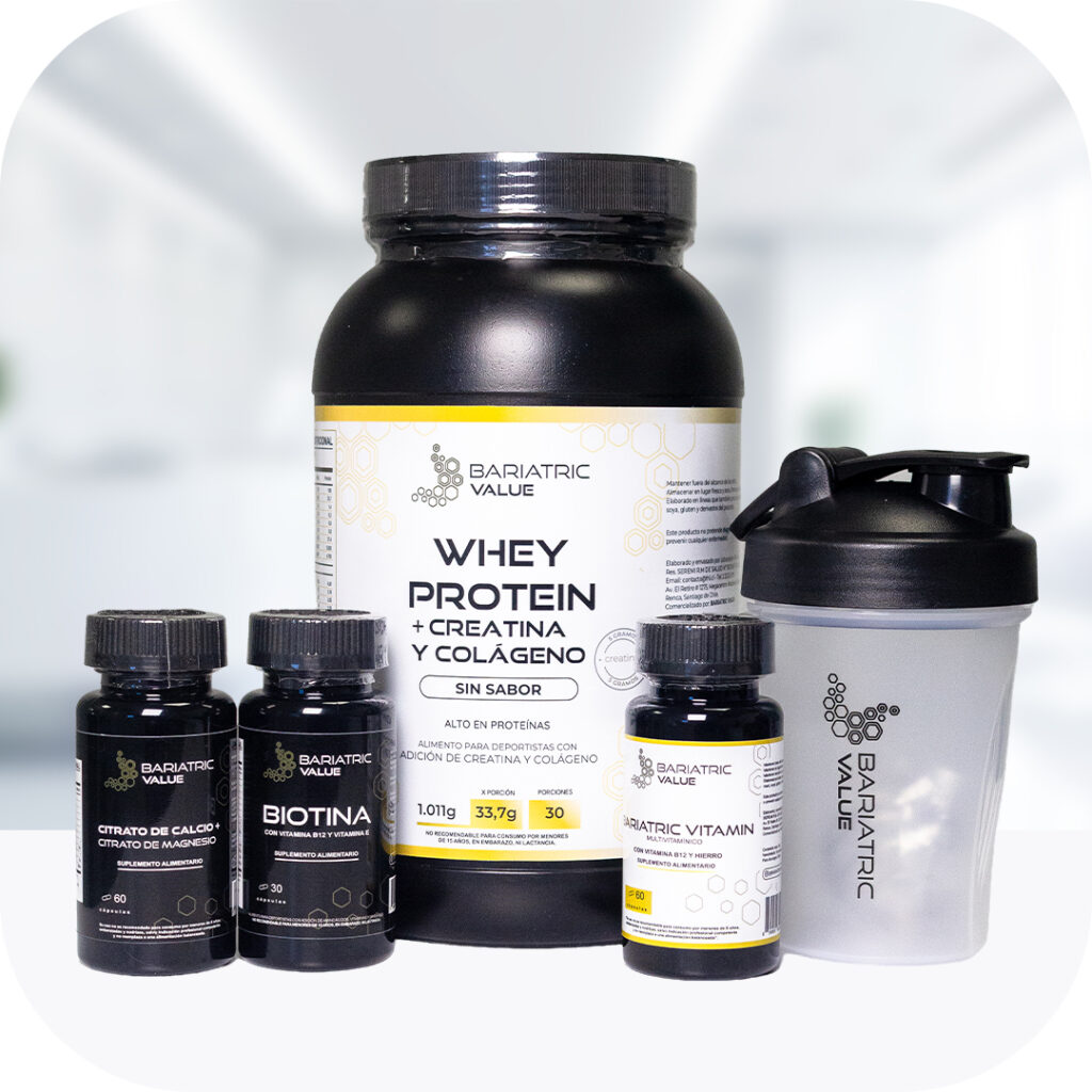 kit inicial + shaker bariatric value